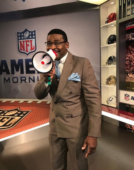 Michael Irvin, analista del NFL Network (Instagram Michael Irvin)
