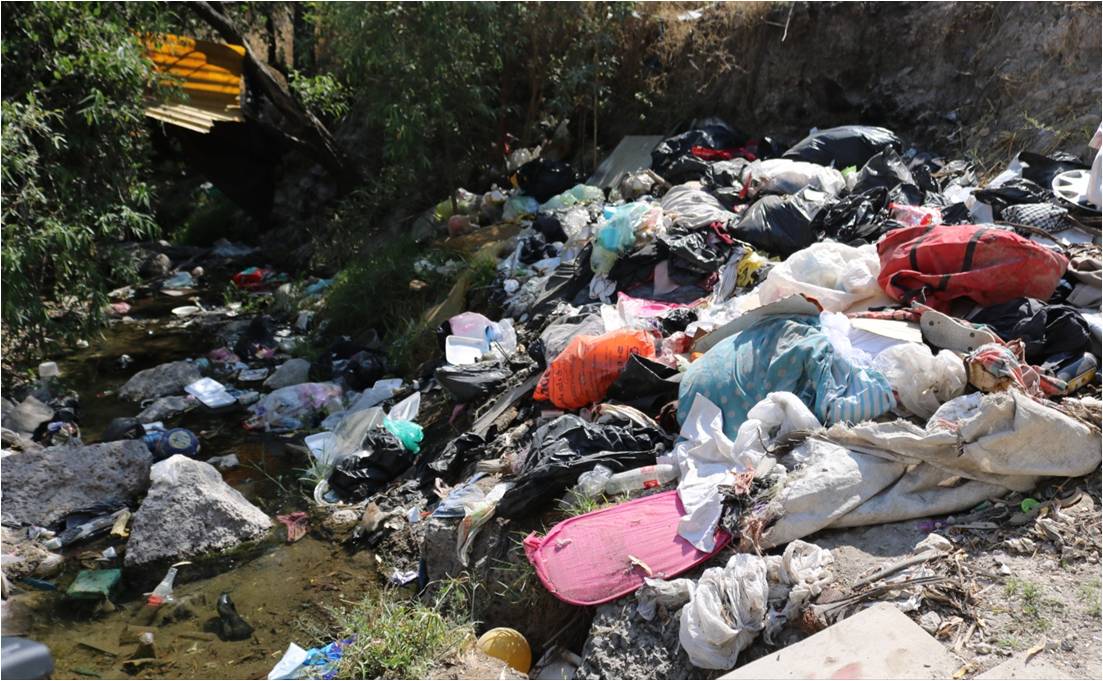 Ríos se convierten en basureros