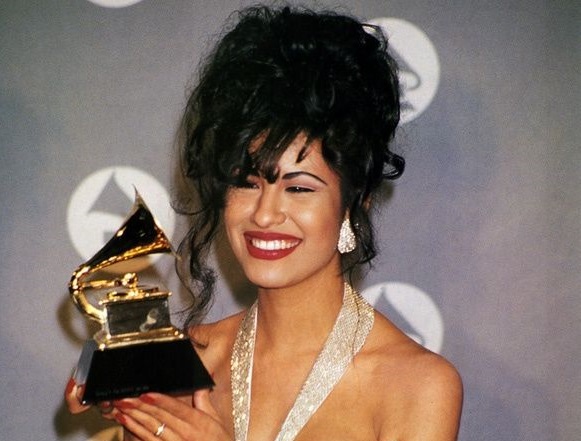 Selena ganó el Grammy un año antes de su muerte (AP).