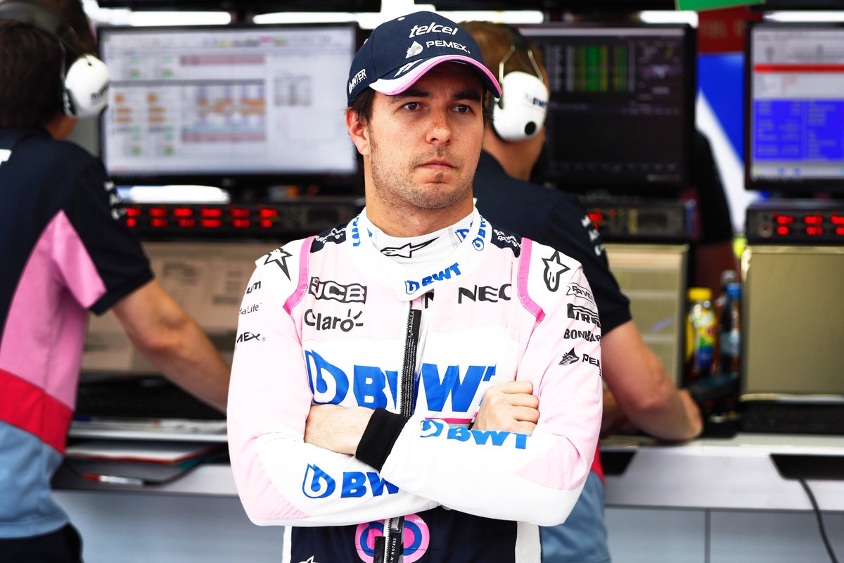 Sergio Pérez, piloto mexicano de Racing Force F1 (Twitter Sergio Pérez)