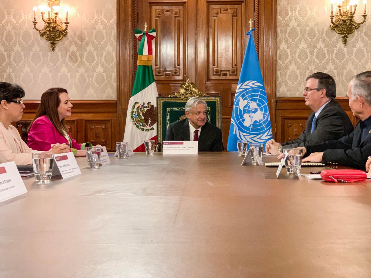 AMLO se reúne con presidenta de Asamblea General de la ONU/Especial.