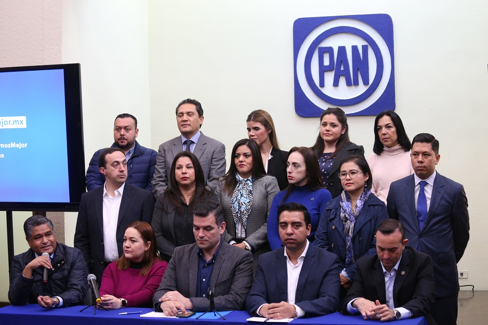 La bancada panista insistió en que no se atenta contra la libertad y autonomía de las personas para decidir sobre sus cuerpos. (Jorge López)