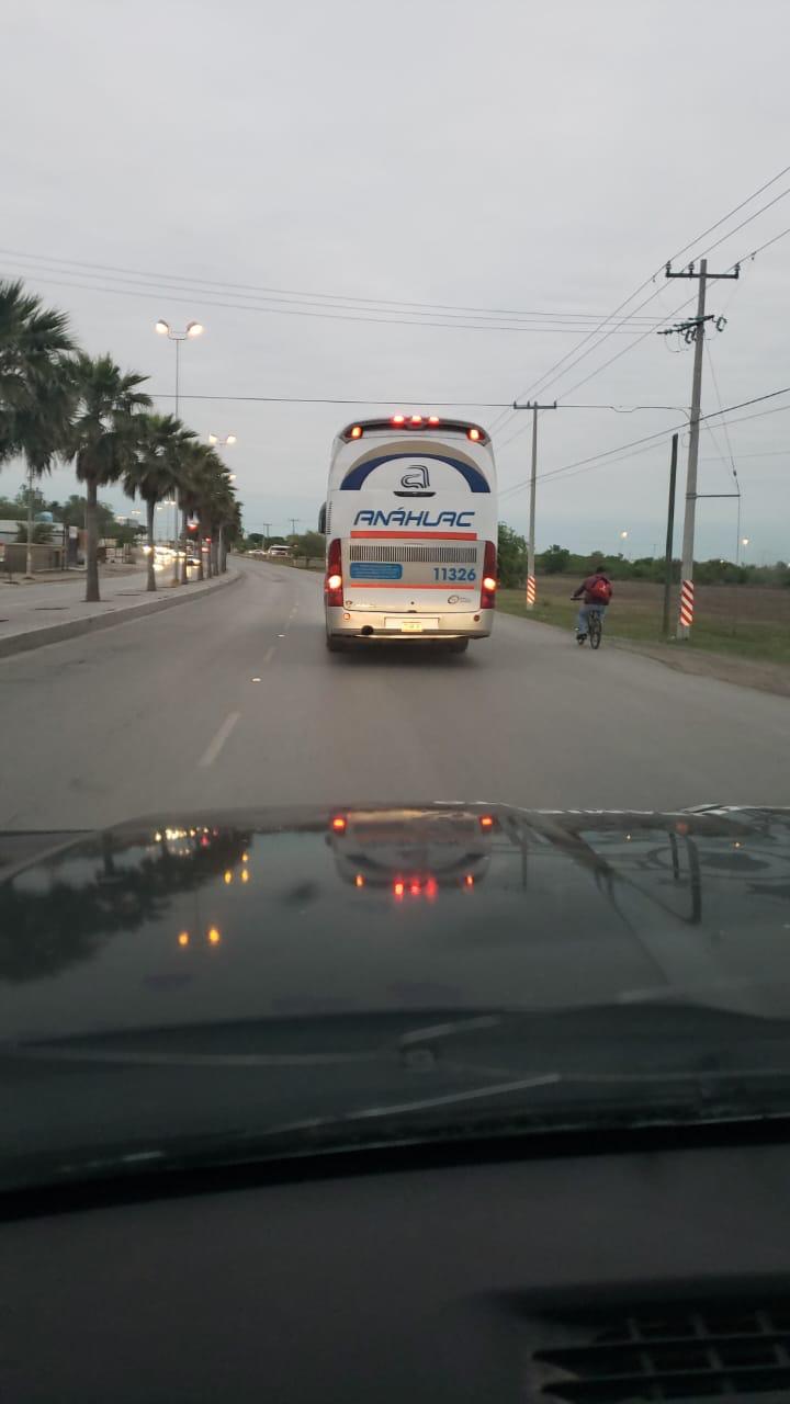 El autobús venía de Celaya, Guanajuato. (Especial)
