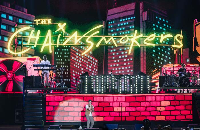 En el escenario brillaron grupos como The Chainsmokers y Chvrches, quienes conquistaron con su ritmo. Ocesa