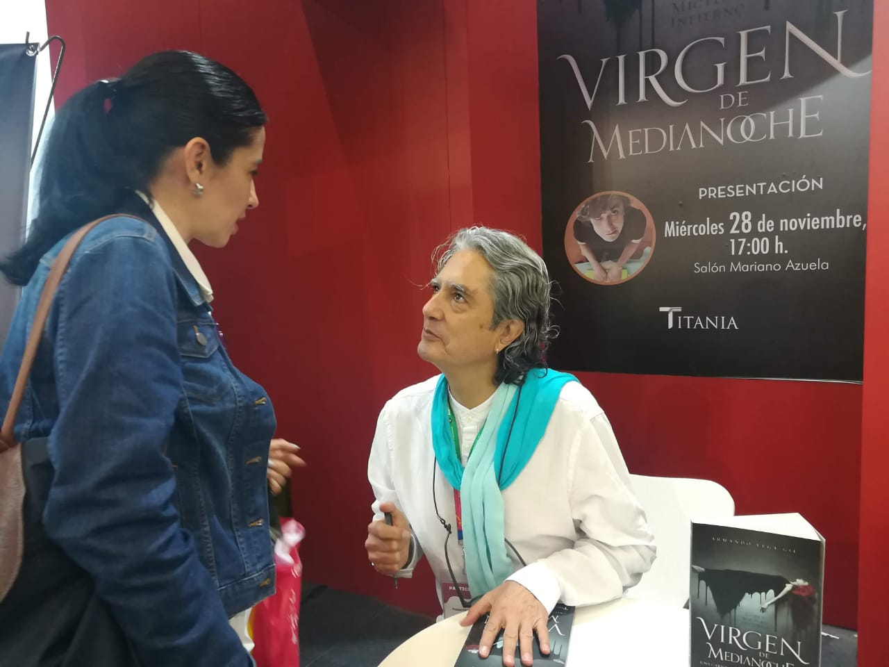 La última FIL en Guadalajara de Armando Vega Gil. (LLeticia Sánchez Medel)