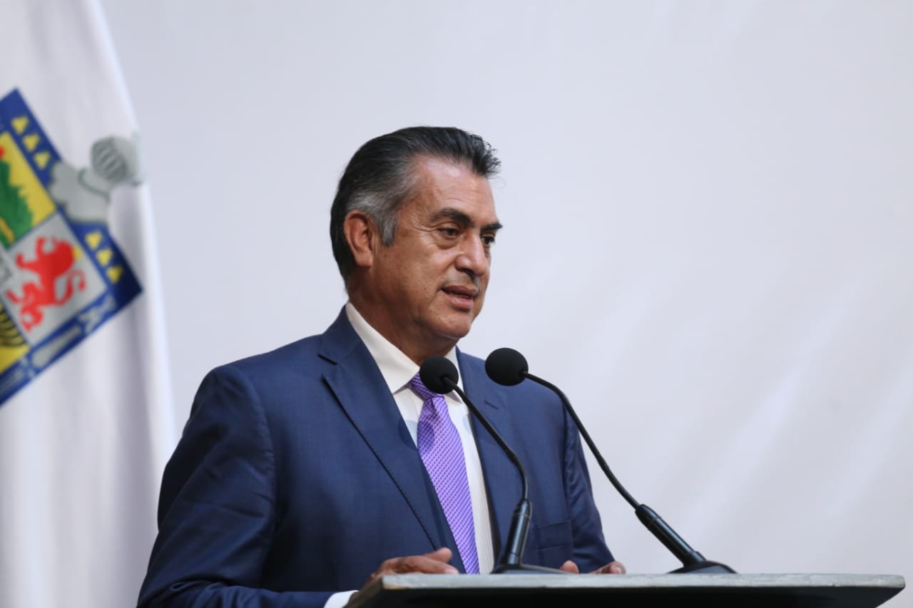 Jaime Rodríguez Calderón, gobernador de Nuevo León. Foto: Jorge López