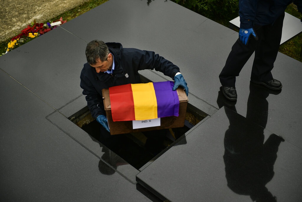 Los restos no han logrado ser identificados. (AP)
