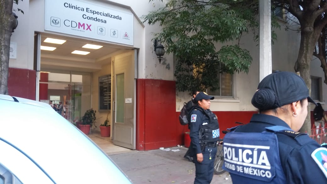 Los pacientes que se encontraban formados ingresaron sin ningún contratiempo./César Velázquez