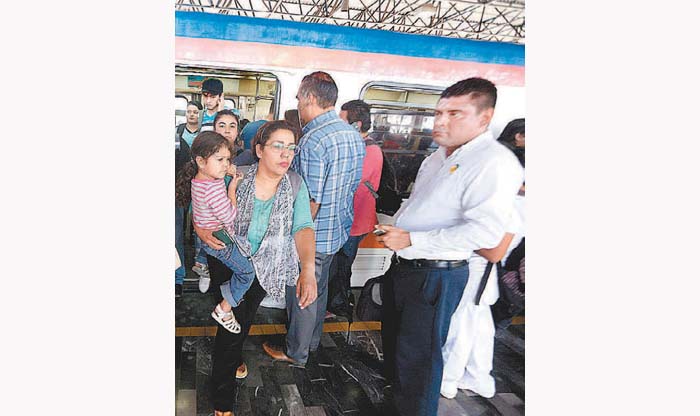 Los usuarios del Metro tendrían esa protección. JORGE LÓPEZ