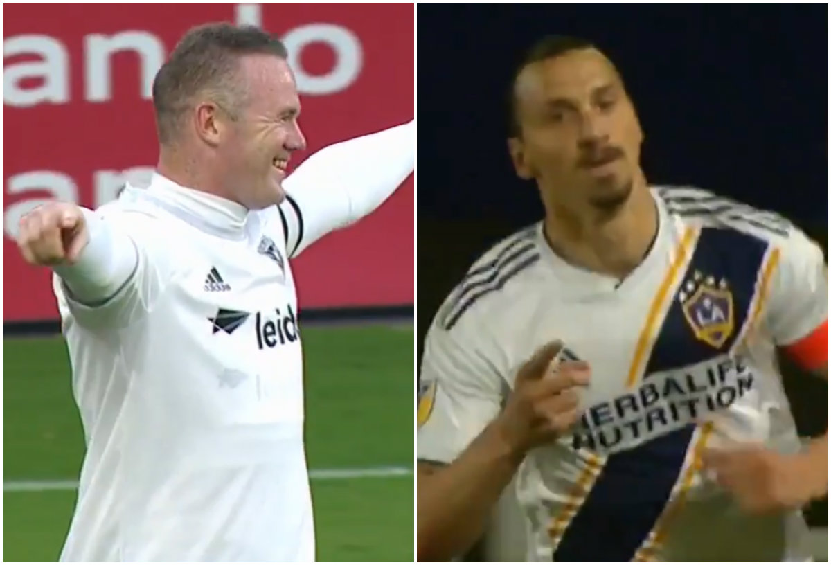 Zlatan Ibrahimovic y Wayne Rooney (Especial)