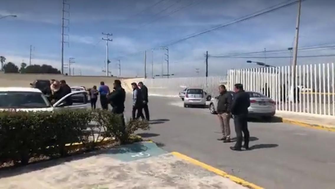 Acudieron Fuerza Coahuila, Fiscalía General del Estado y la Policía Cibernética. (Especial)