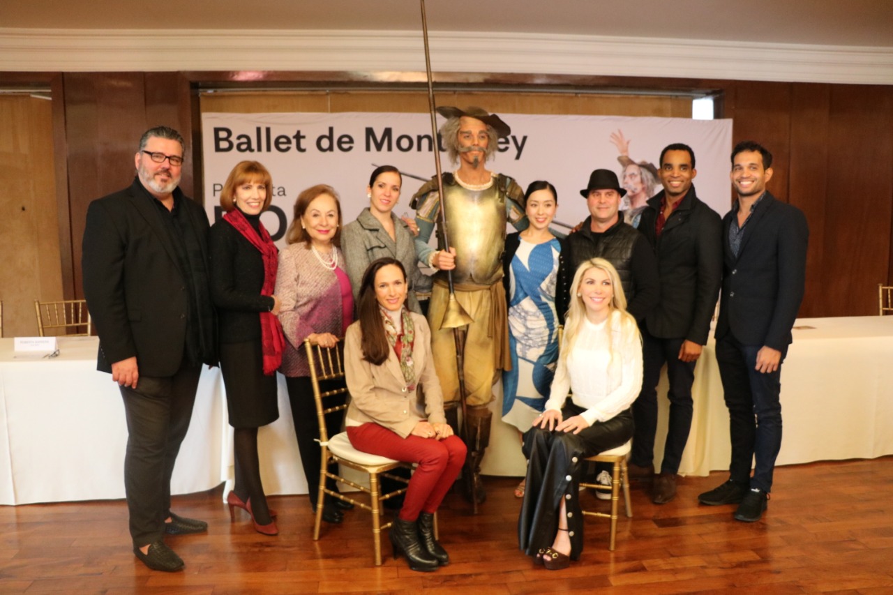 El Ballet de Monterrey estrena la temporada 2019 con "Don Quijote". Foto: Gustavo Mendoza