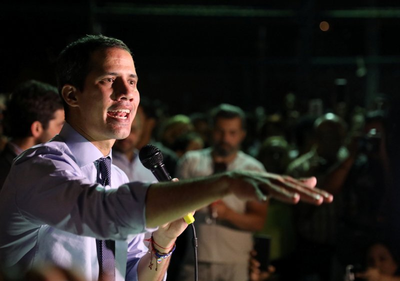 Juan Guaidó, líder opositor y jefe del Congreso de Venezuela. (Reuters)