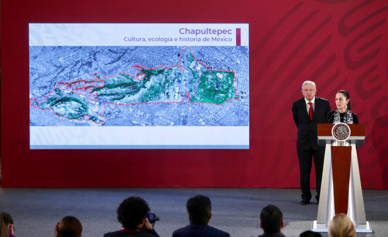 López Obrador presentó el proyecto cultural para Chapultepec/Especial.