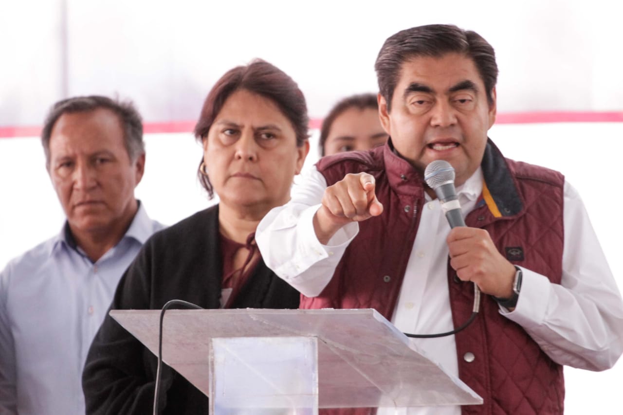 Miguel Barbosa visitó Tlachichuca en su tercer día de campaña (Miguel Romero)