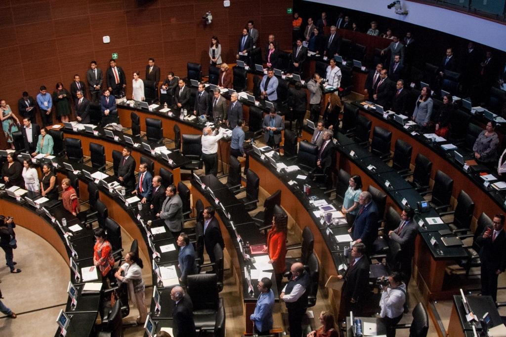 Sesión del pleno en el Senado de la República (Cuartoscuro)