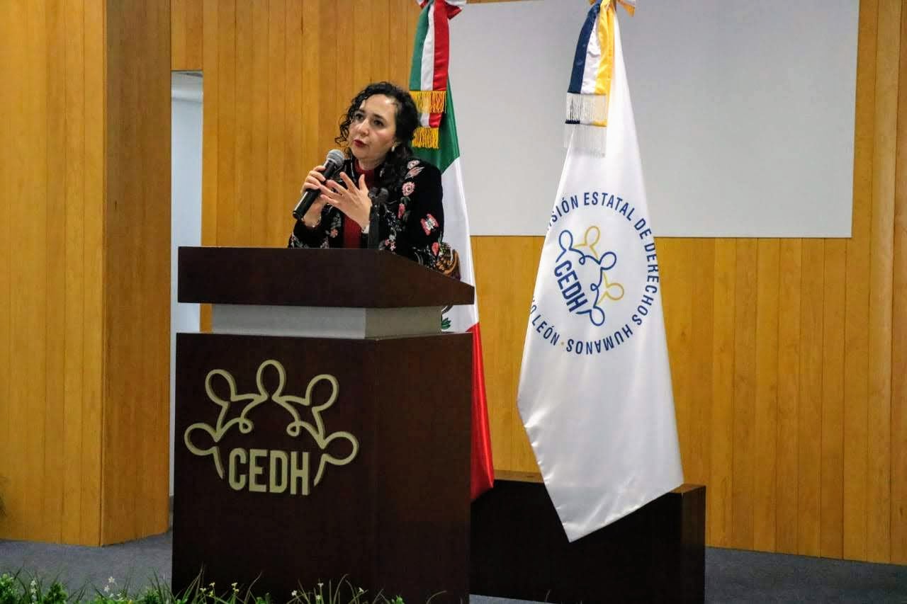 Sofía Velasco, presidenta de la Comisión Estatal de Derechos Humanos (Foto: Orlando Maldonado).