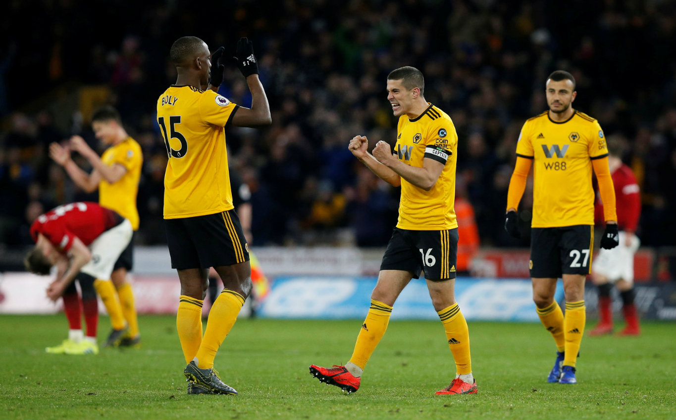 El Wolverhampton venció al Manchester United en la Premier League (Reuters)