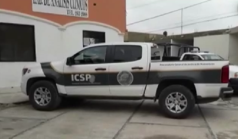 Los agentes ministeriales trabajan para tratar de identificar a la persona. Foto: Especial