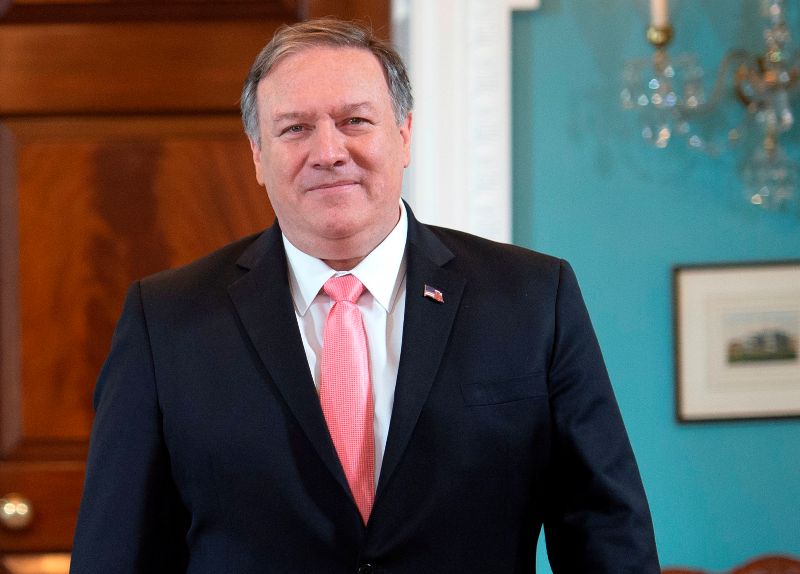 El anuncio fue hecho por Mike Pompeo. ( Reuters)