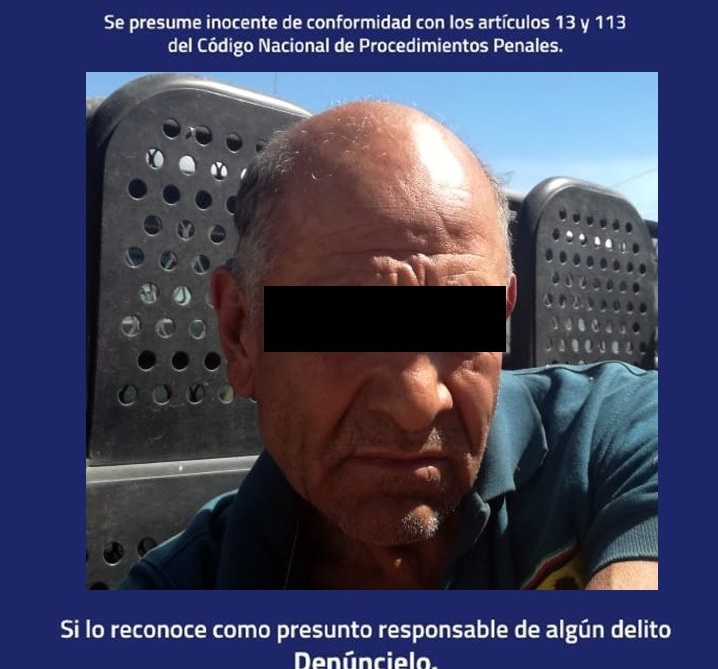 Esta es la tercera ocasión que es detenido por cometer el mismo acto. (Cortesía)