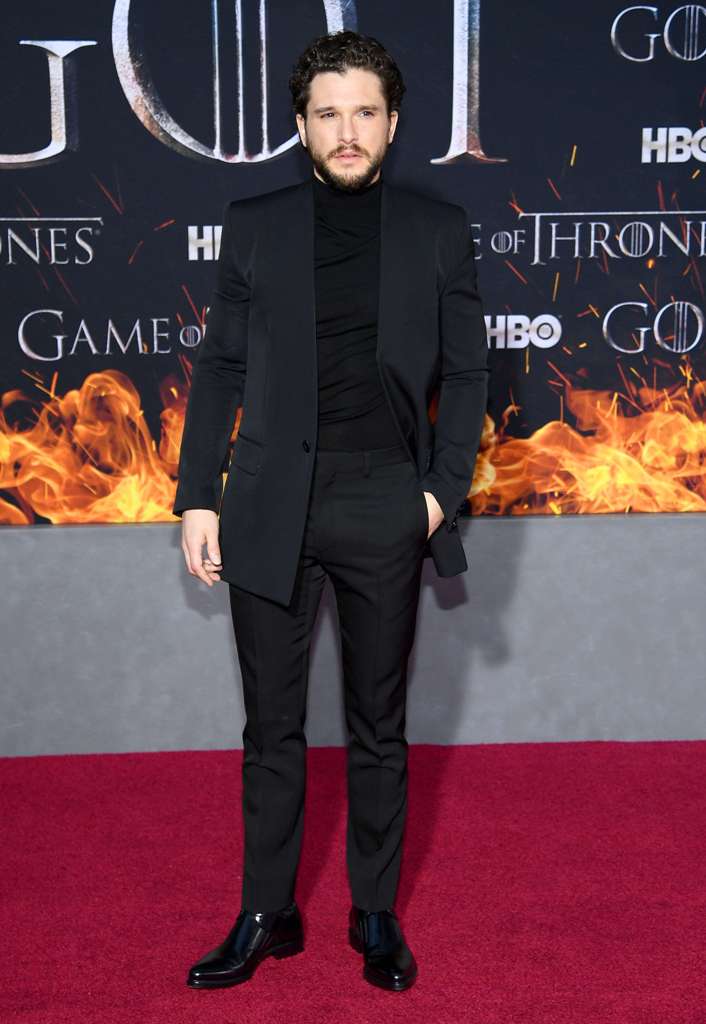 Kit Harington en la premier de la temporada de 'Game of Thrones' (AFP),