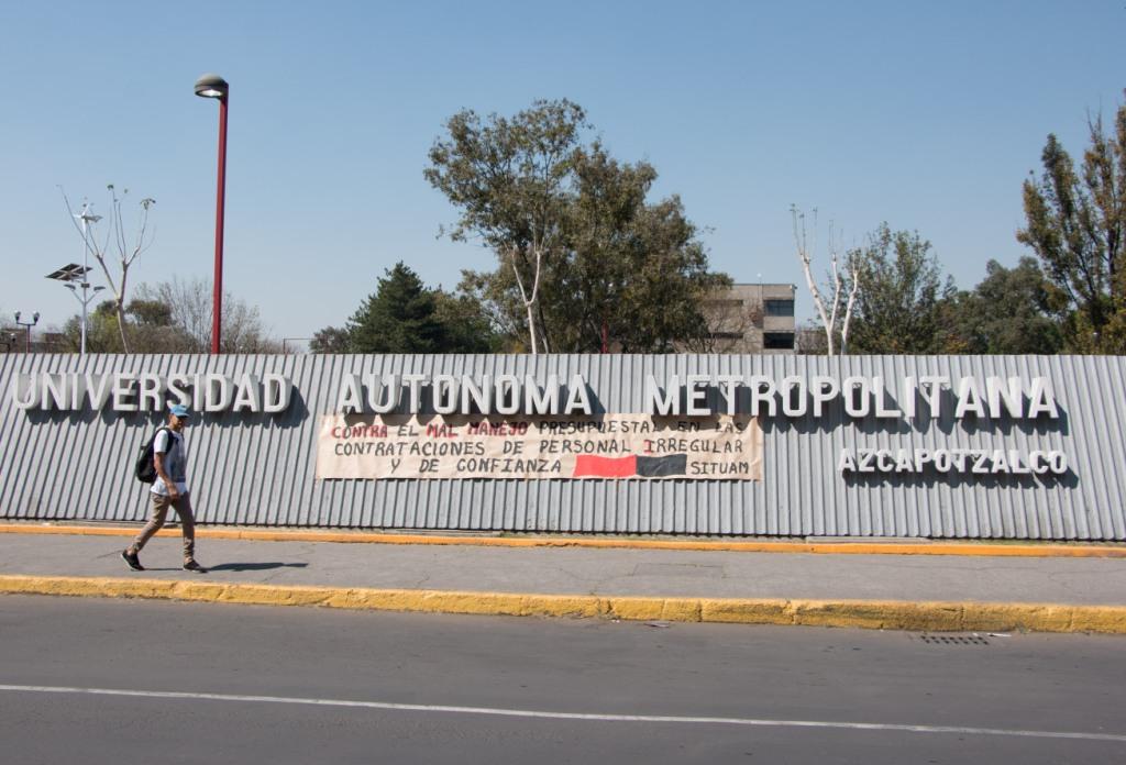 La huelga de la UAM cumple dos meses. (Cuartoscuro)