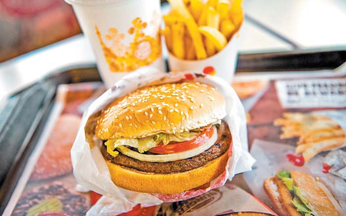 La Whopper vegana.