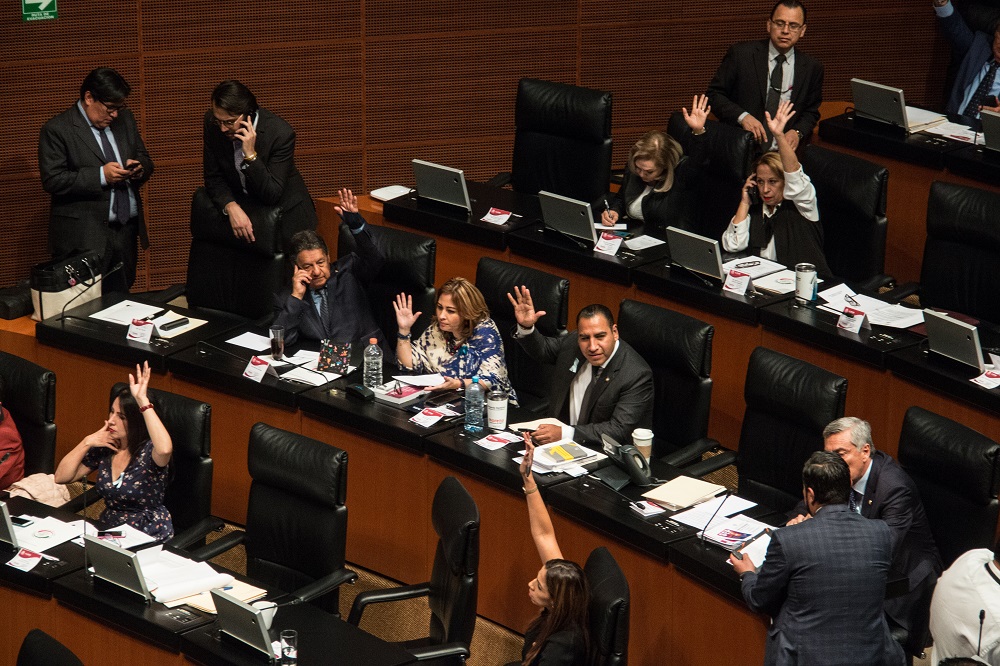 Sesión del Senado. (Cuartoscuro)
