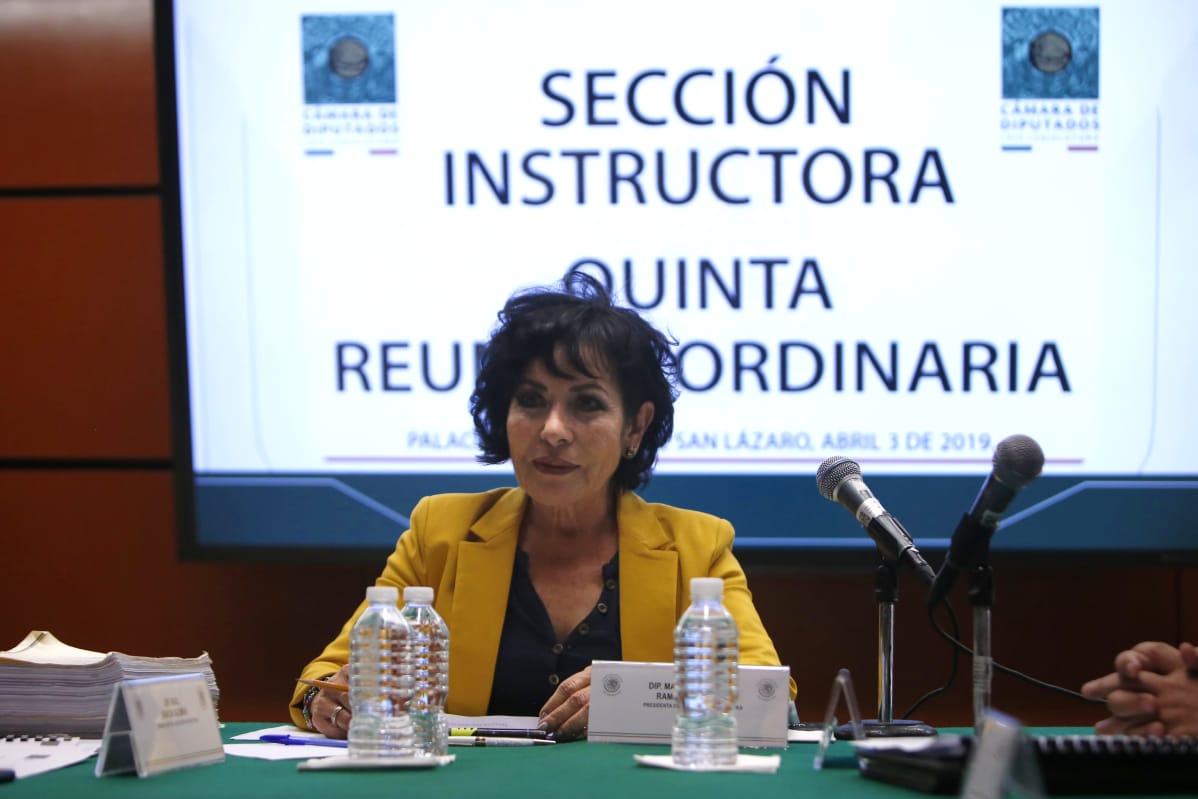 Sesión ordinaria de la Sección Instructora dónde se analizó el desafuero del diputado Cipriano Charrez (Ariana Pérez)