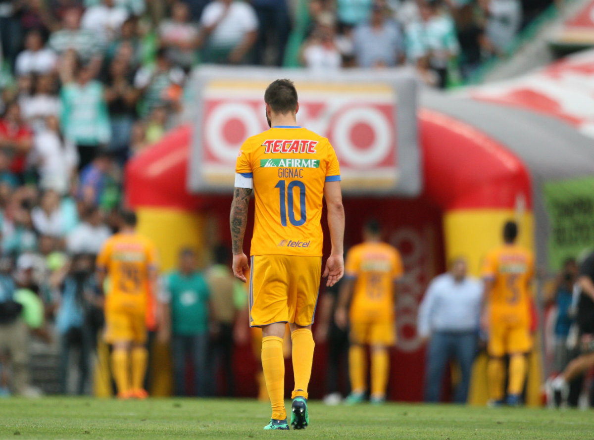 La última vez que Tigres fue eliminado por Santos fue en Cuartos de Final del Clausura 2018, y los laguneros fueron campeones (Imago7)