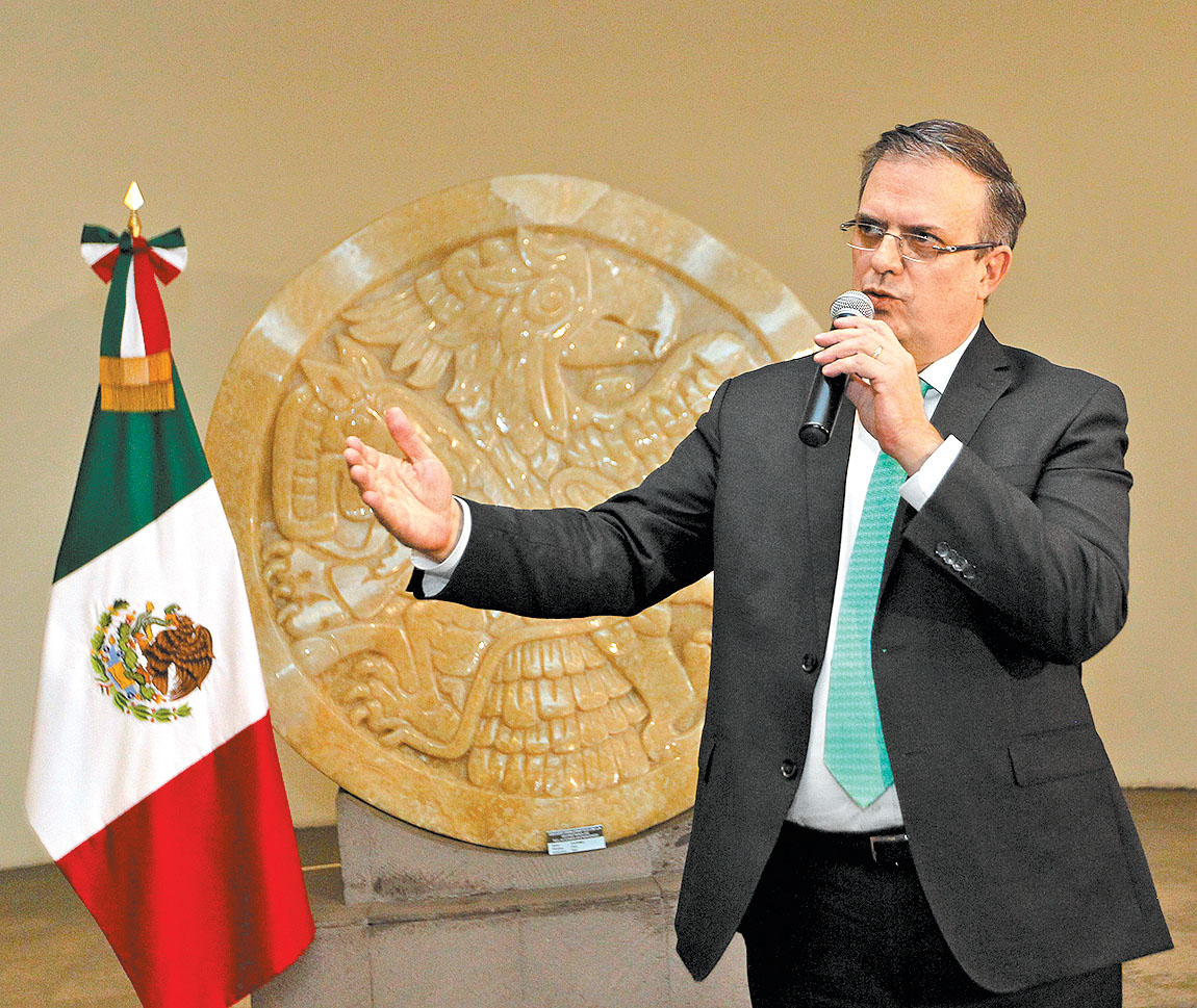 El titular de la SRE dijo que México mantendrá su actual política migratoria. (Mario Guzmán/EFE)