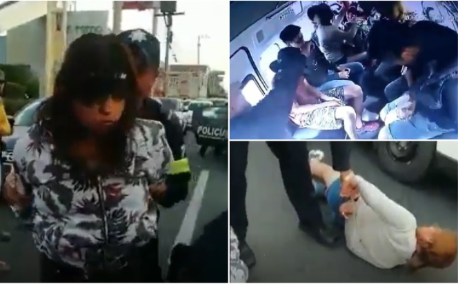 Los ladrones fueron detenidos durante un operativo de revisión de la Policía Estatal. (Especial)