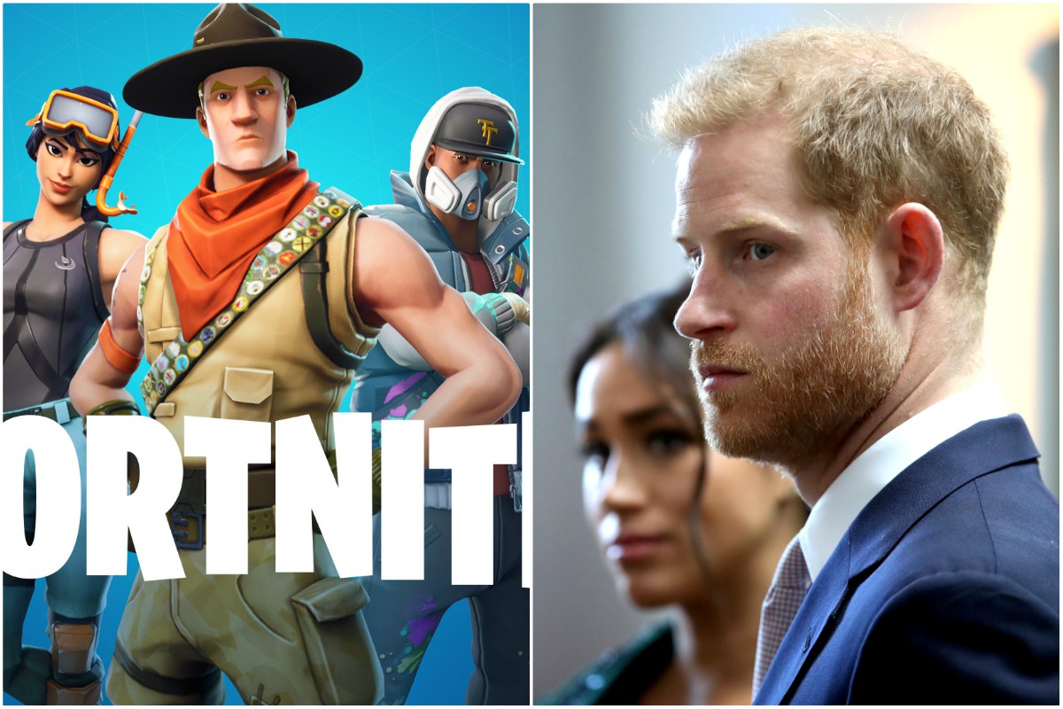 El príncipe Harry le declaró la guerra a Fortnite y las redes sociales. (Fortnite/Reuters)