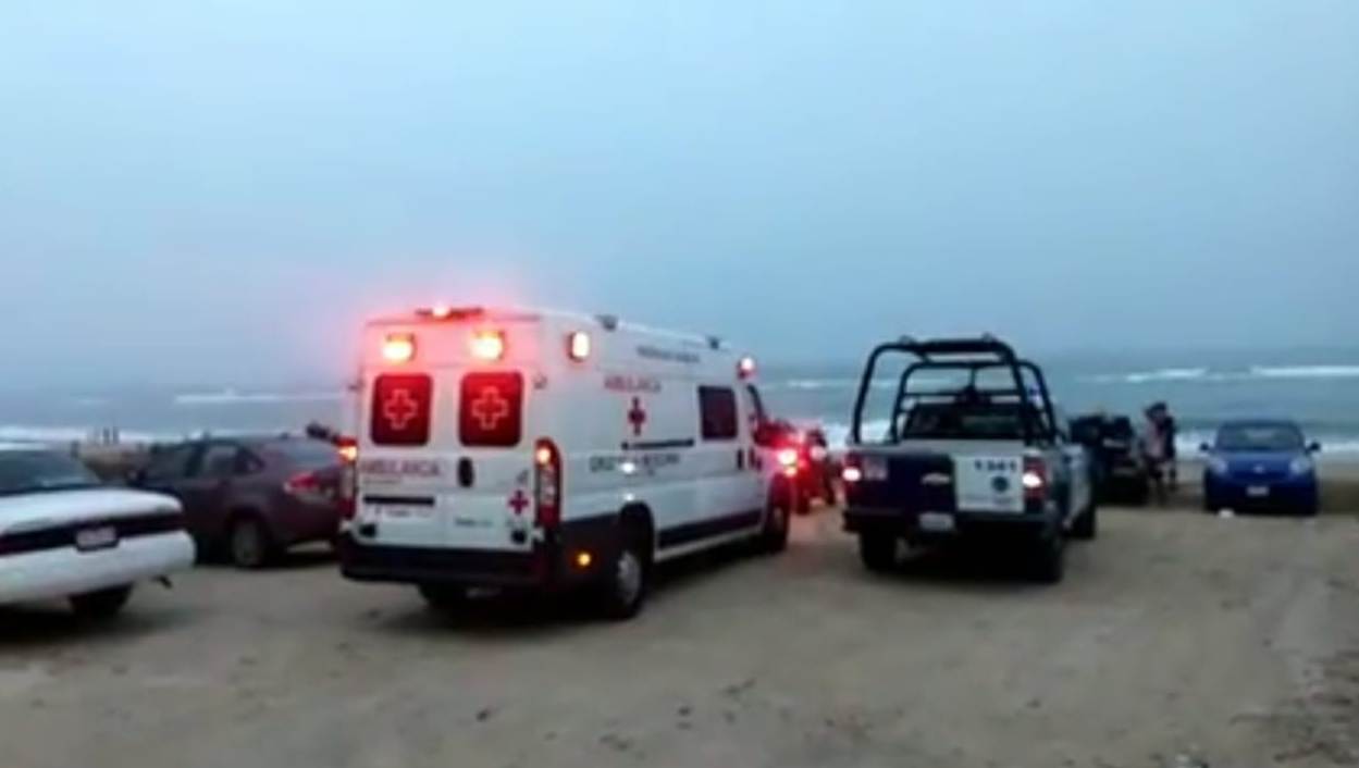 Buscan el cuerpo del turista ahogado.