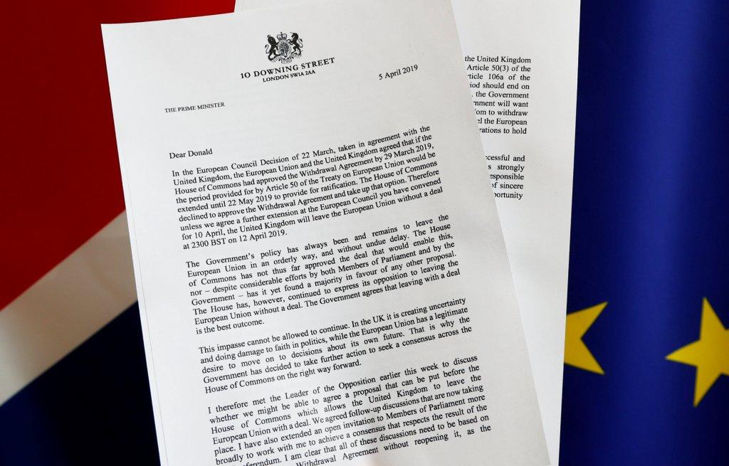 En su carta, May dijo que Gran Bretaña está lista, aunque a regañadientes, para iniciar los preparativos de la cita electoral. Reuters