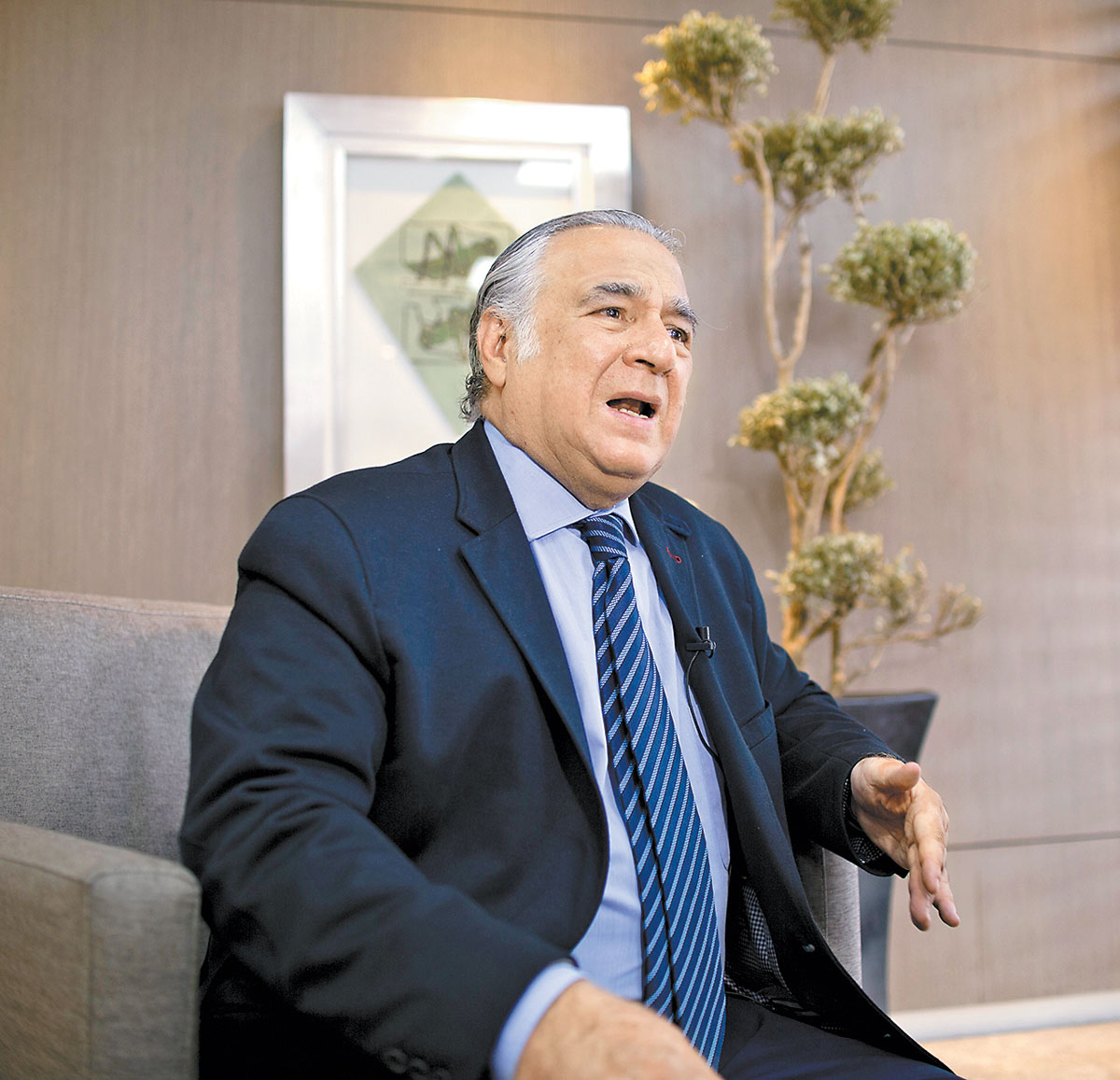 El titular de la Secretaría de Turismo. (Omar Franco)