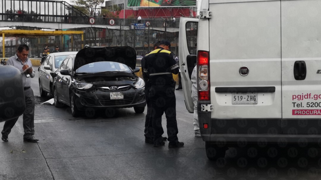 Un hombre fue atacado a balazos en el Circuito Interior. (Jorge Becerril)