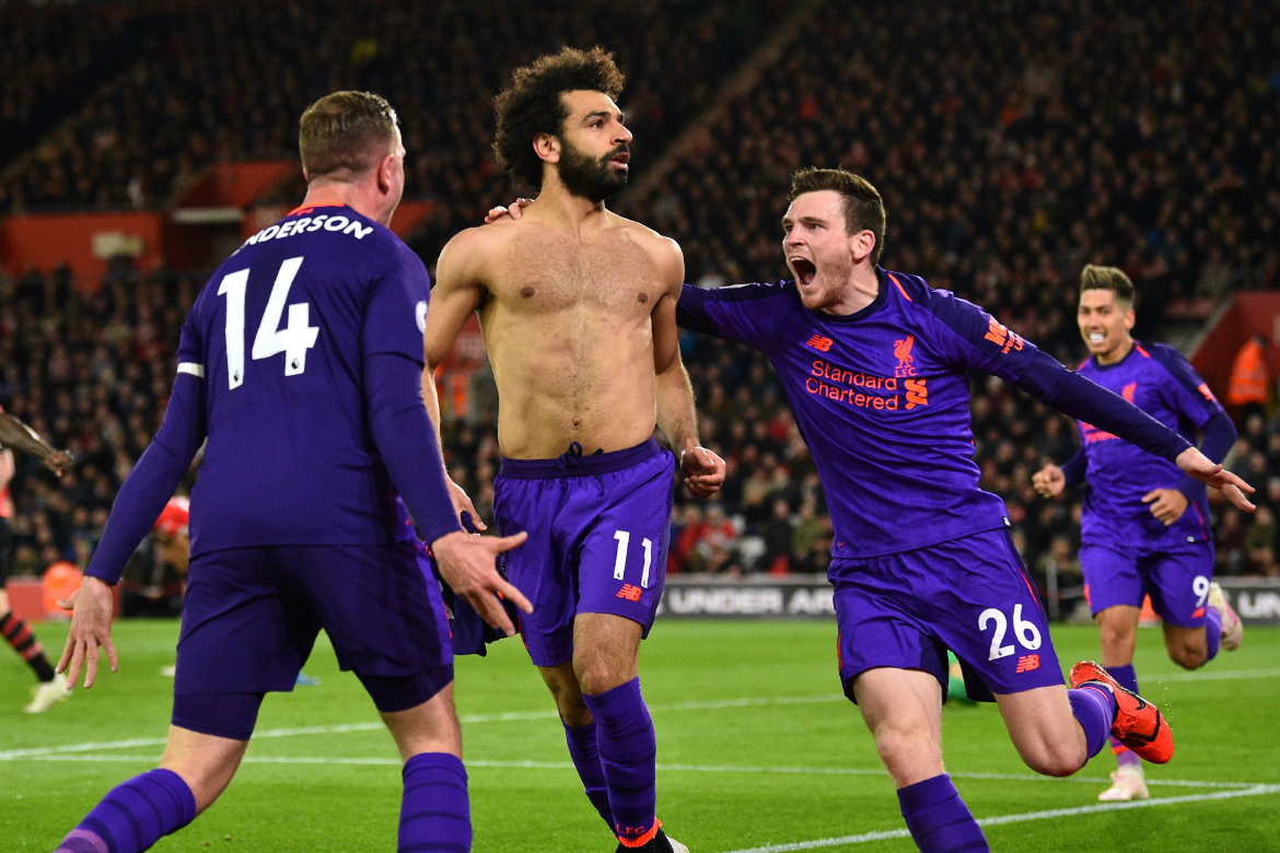 Liverpool vence a Southampton y recupera el liderato (AFP)