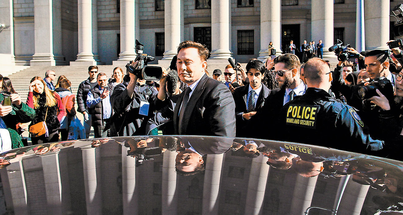 El multimillonario acudió a la corte federal de NY. (Eduardo Muñoz/Reuters)