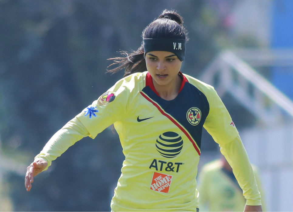 Viviana Michel, delantera del América (Imago7)