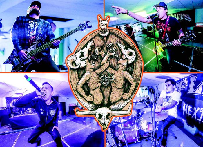 Agitadores. Se alistan para presentarse en otro festival: el Punkytud, el 3, 4 y 5 mayo, en Papalotla, Estado de México. ESPECIAL