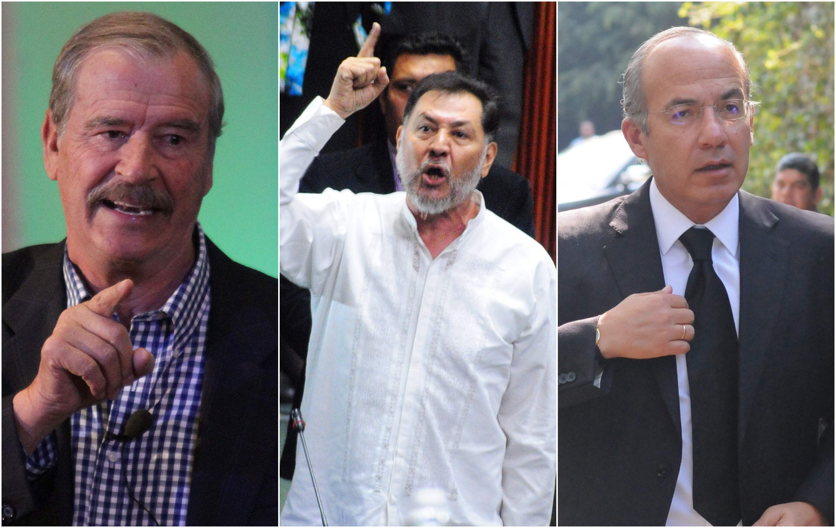 El diputado Gerardo Fernández Noroña criticó a los ex presidentes Felipe Calderón y Vicente Fox. (Cuartoscuro)