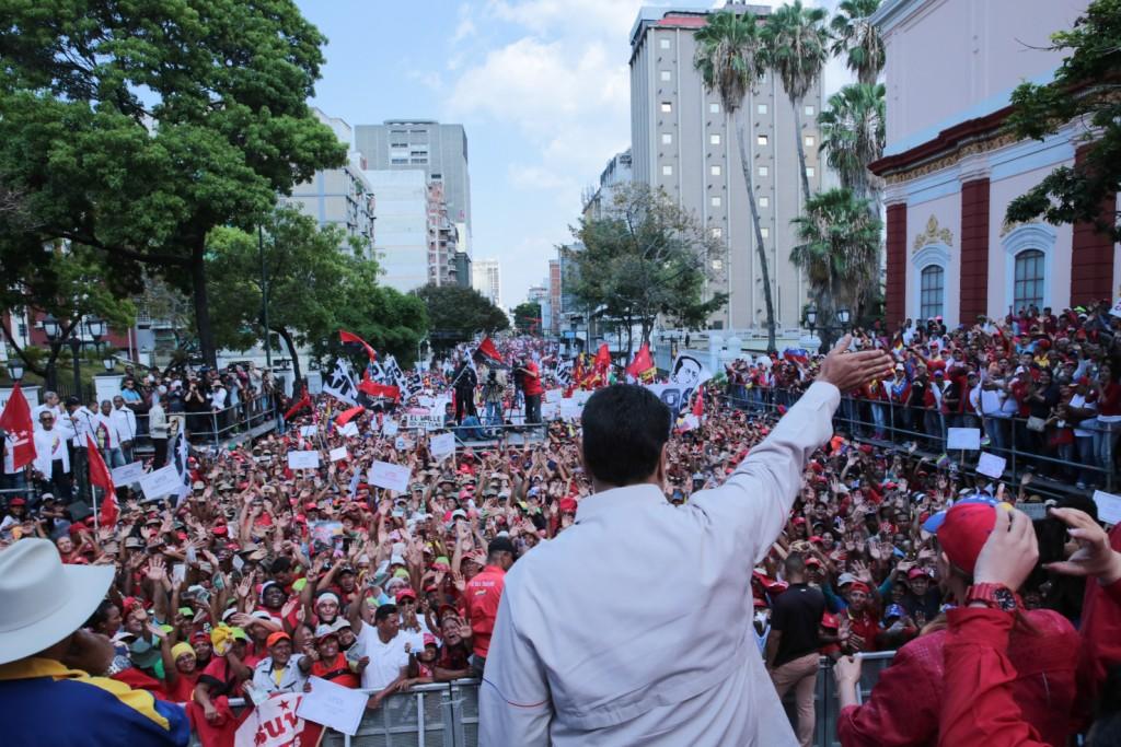 Maduro dirigió su pedido además a Bolivia y a los países del Caribe. AFP