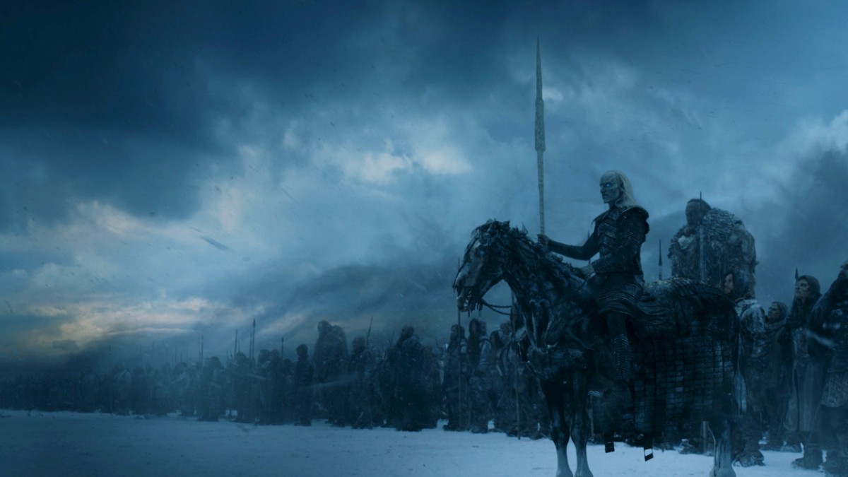 En The Dragon and The Wolf, hay un enfrentamiento memorable contra los White Walkers. (HBO)