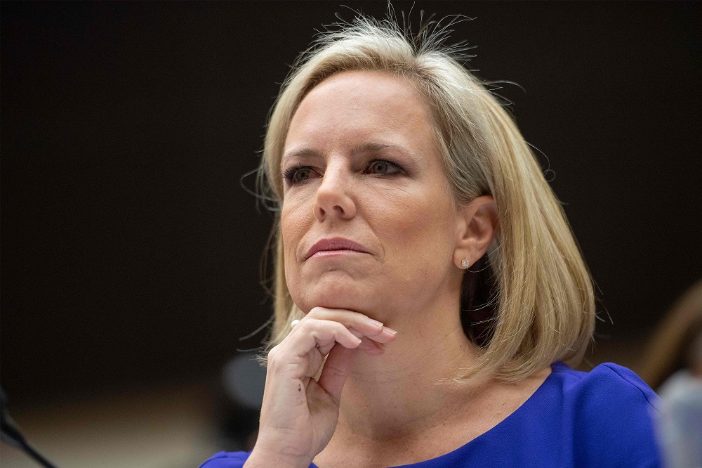 Kirstjen Nielsen renunció al Departamento de Seguridad de EU. (AFP)