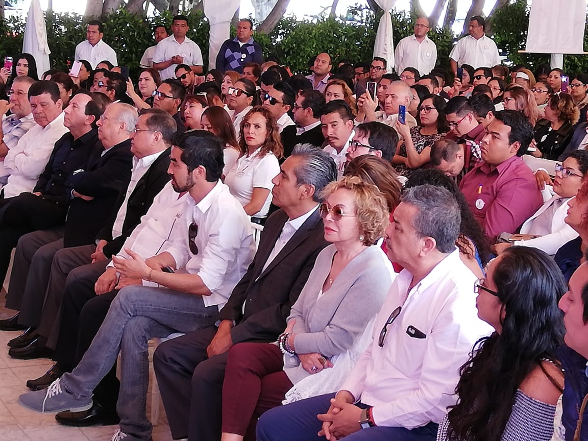 La ex presidenta nacional del SNTE expresó la importancia de que los docentes analicen el futuro del gremio (Jaime Zambrano)
