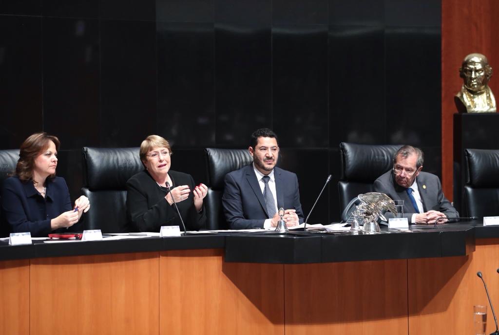 La ONU acompañará la creación de la Guardia Nacional, dijo Michelle Bachelet/Especial.