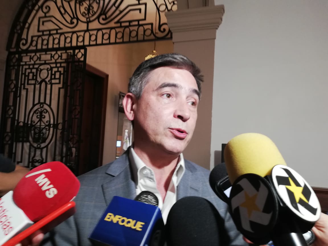 El secretario de Seguridad Pública del Estado, Aldo Fasci Zuazua. (Eduardo Mendieta)