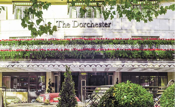 The Dorchester tuvo una ola de cancelaciones. shutterstock